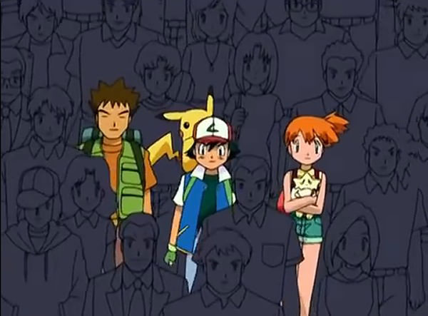 can you spot the main characters?, pokemon