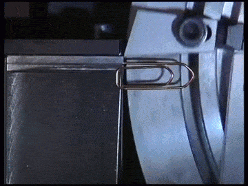 how paper clips are born, how it's made