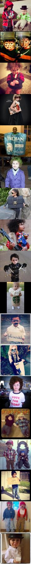 18 kids who definitely have no idea what their costume means, halloween