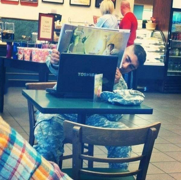 saw this guy reading a bedtime story by skype