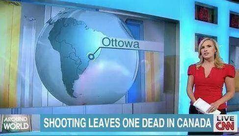 cnn mispells the name of the capital of canada, fail, ottowa, ottawa