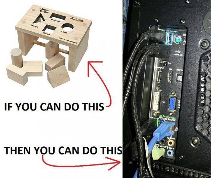 if you can do this, then you can do this, when it is asked to setup a computer monitor