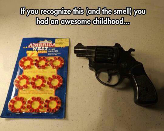 if you recognize this and the smell, you had an awesome childhood