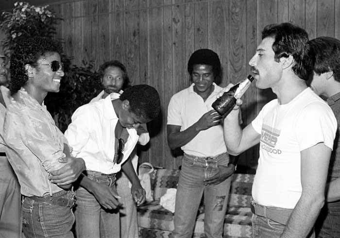 the king and the queen, michael jackson, freddie mercury