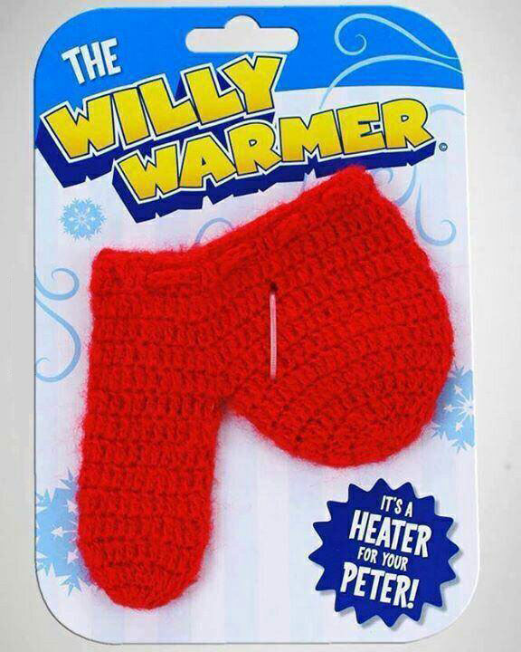 the willy warmer, it's heater for your peter, product