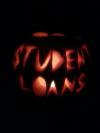 scariest pumpkin carving ever, student loans