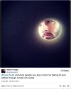 convincing people that you are a moon by taking all your selfies through a toilet roll center
