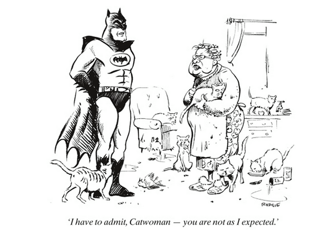i have to admit catwoman you are not what i expected, batman, comic