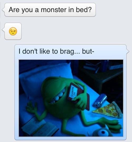 are you a monster in bed?