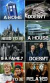 a home doesn't need to be house and a family doesn't need to be related