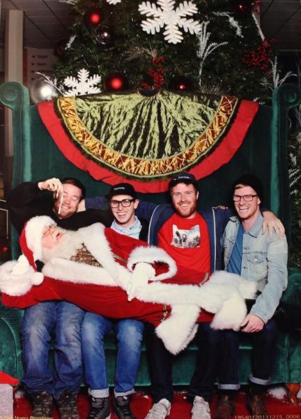 best christmas photograph with santa claus ever