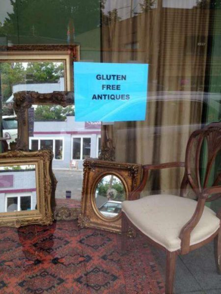 gluten free antiques