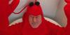 patrick stewart wearing a lobster costume, wtf