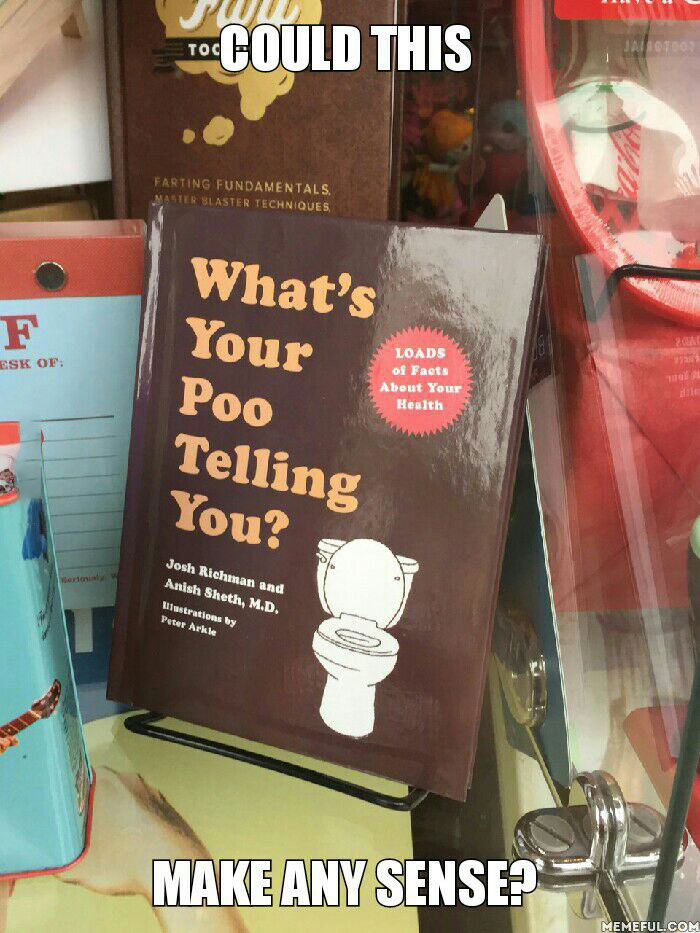 what's your poo telling you?