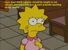 i just don't think religion should be taught in our schools, any more than you'd want scientists teaching at the church, the simpsons, lisa simpson