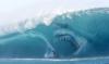 giant shark in huge wave, photoshop or not?