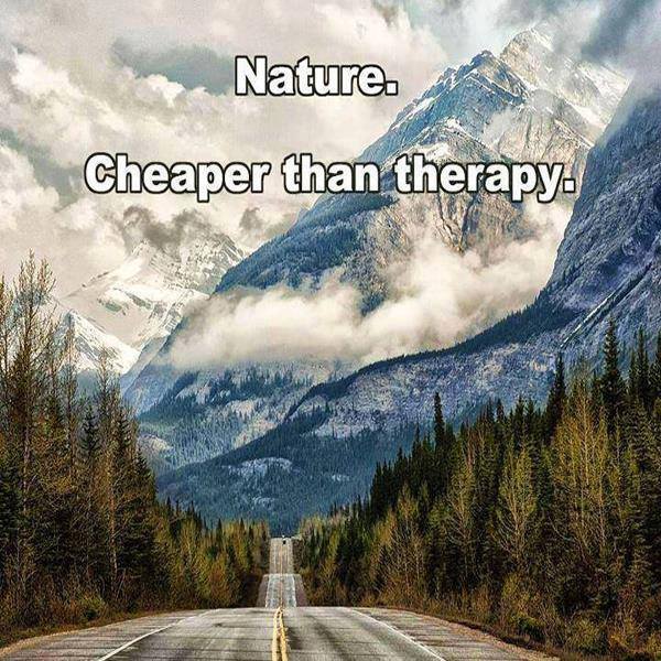 nature cheaper than therapy