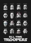 all time troopers, star wars storm troopers helmet designs