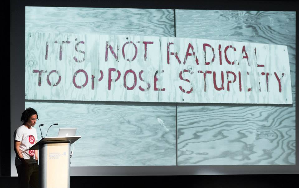 it's not radical to oppose stupidity
