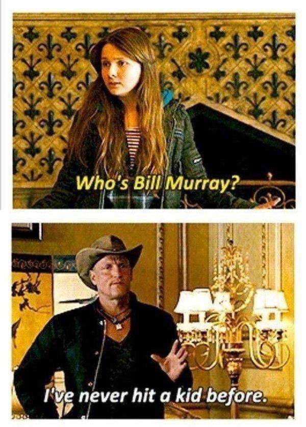 who's bill murray?, i've never hit a kid before