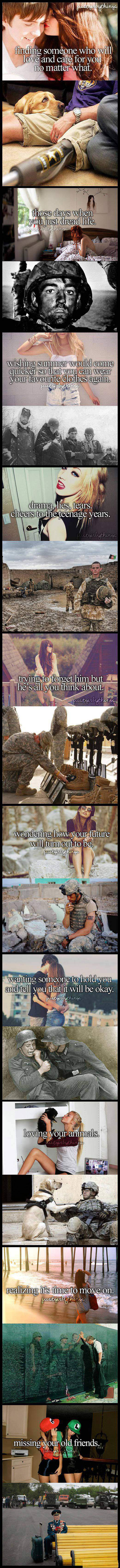 when teen expressions and sayings are juxtaposed with war photos
