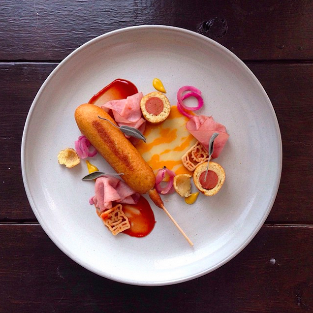 these perfectly plated fine dining dishes are actually made of junk food, food porn