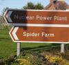 nuclear power plant and spider farm are too damn close to one another