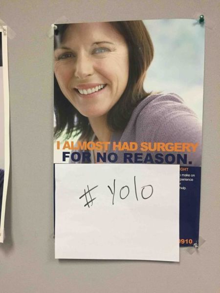 i almost had surgery for no reason, yolo