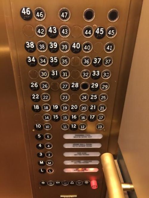 worst elevator panel ever