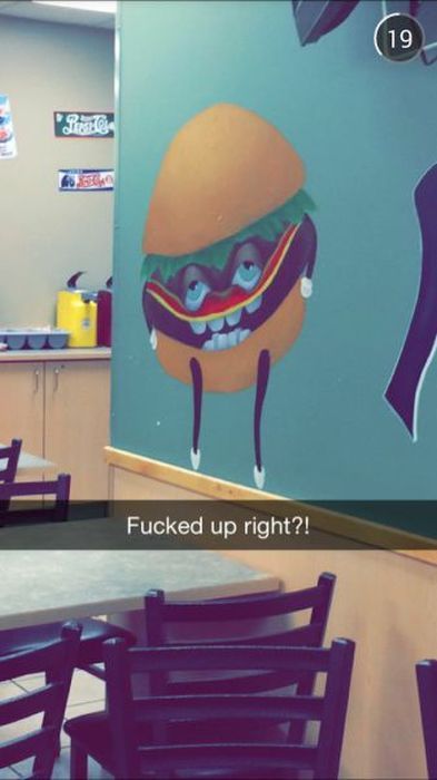 derp hamburger painting, fucked up right?!