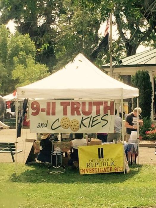 911 truth and cookies, conspiracies and sweets