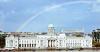 a rainbow over dublin right after gay marriage is popularly voted into law