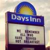 we remember all who have served hot breakfast, days inn, sign