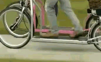 treadmill bicycle thing, wtf