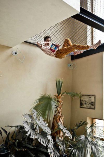 indoor hammock floor