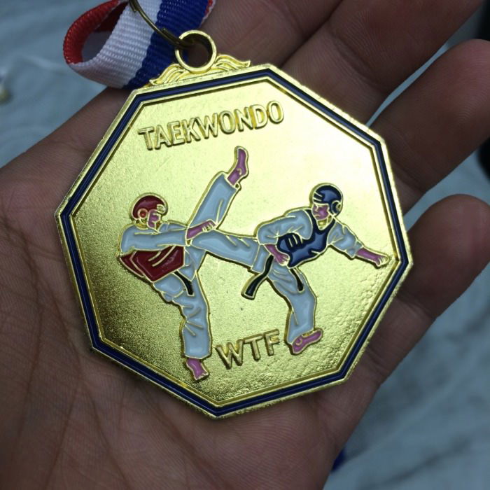 taekwondo wtf medal