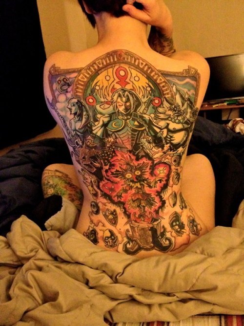 the ultimate zelda tattoo
