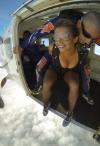 just a pre skydiving shot and some cleavage