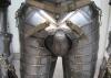 knight armour with morning wood cup
