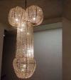 giant upside down penis shaped chandelier