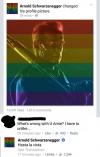 arnold schwarzenegger supports equality and responds appropriately to a hater, hasta la vista, lol