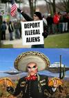 deport illegal aliens, stereotypical mexican alien crying