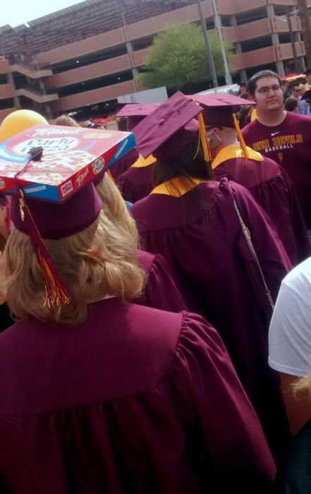 if the hats we wore at graduation represented our future jobs
