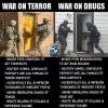 war on terror versus the war on drugs, all of our grievances are connected, occupy