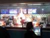 when your favorite fast food restaurant burns your fries and their menu, fire at a fast food counter, wtf