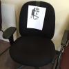 tis but a scratch, one arm office chair gets a monty python reference