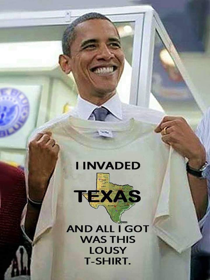 i invaded texas and all i got was this lousy t-shirt