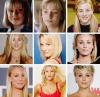 kaley cuoco throughout the years, cute blond actress