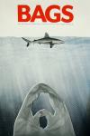 bags and other ocean pollution, jaws parody movie poster