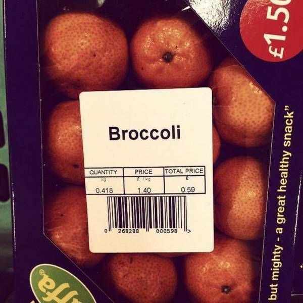 brocoli packaging fail